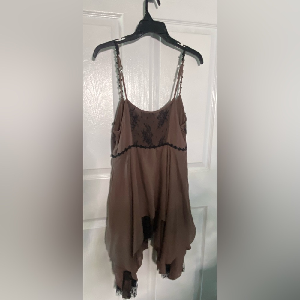ANGL Brown & Black Tunic Size Medium - Picture 11 of 11